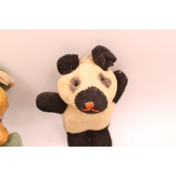 Lot 6 Vintage Plush Rubber Face Doll Stuffed Animal Toys NEED REPAIR SAVE THEM! - Picture 9 of 13